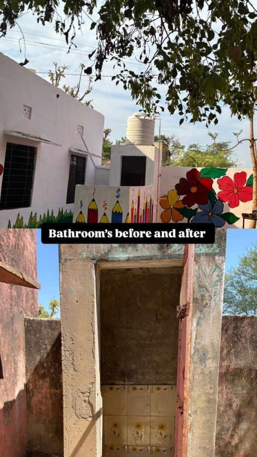 creating clean bathrooms, ensuring sanitation and health for women and children